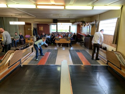 Doris und Daniel beim Final Spiel